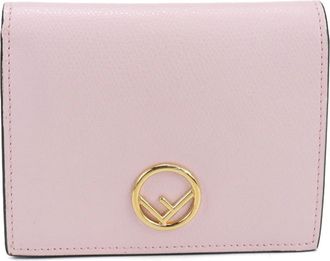 Fendi Pink Leather Wallet (Bi-Fold) (Pre-Owned)