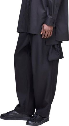 Yohji Yamamoto Sport Uniform Cargo Pants in Black at Nordstrom, Size Xx-Large