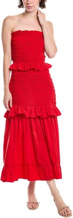 endless rose Smocked Maxi Dress
