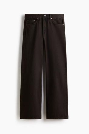 H&M Relaxed Bootcut Jeans in Denim Brown at Nordstrom, Size 32 X 30