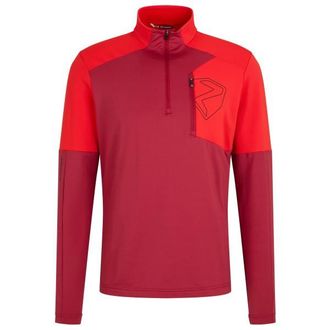 Ziener Jasuka-Z Fleecepullover f&uuml;r Herren | rot