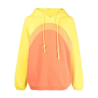 ERL Erl, Hoodies & sweatvesten, Heren, Veelkleurig, M, Katoen, Rainbow Hoodie Knit