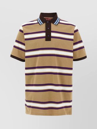 Gucci cotton polo shirt