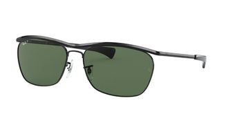 Ray-Ban RB3619 Olympian II Deluxe Polarized 002/58 Mens Sunglasses Black Size 60