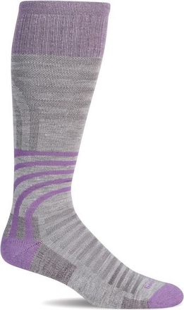 Sockwell Track & Field Compression Socks in Ash at Nordstrom, Size Medium/large