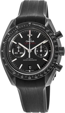 Omega Speedmaster Dark Side of the Moon Chronograph Black Dial Rubber Strap Mens Watch 310.92.44.51.01.004