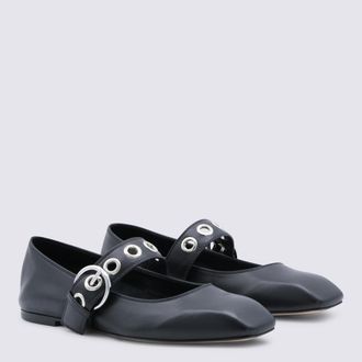 Aeyde Womens Flat Shoes Black