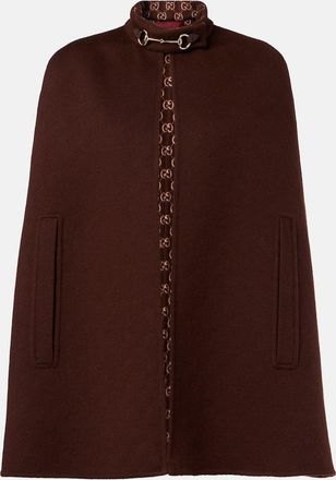 Gucci Mantella Horsebit in lana