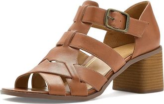 Vionic Marcella Womens Sandals Tan Leather : 9.5 M
