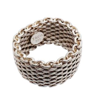 Tiffany & Co. Silver 925 Band Ring (Pre-Owned)