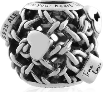 Pandora Openwork Chain Link Padlock Charm