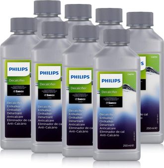 Saeco Set De 8 Descalcificadores (8x 250ml) Para Cafeteras Espresso Philips Ca6700/22