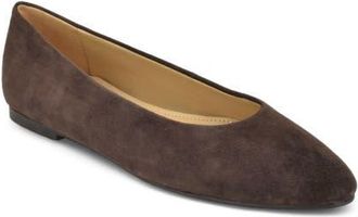 Nine West Valore Flat in Dark Brown at Nordstrom, Size 10.5