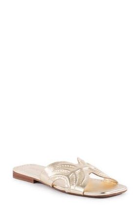 Seychelles Madhu Slide Sandal in Light Gold at Nordstrom Rack, Size 6.5