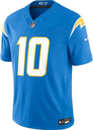Nike Justin Herbert Los Angeles Chargers Nike Mens Dri-FIT NFL Stitched Limited Jersey in Blue | 37NMLCLH97F-9T9
