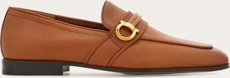 Ferragamo Uomo Mocassino ornamento Gancini Marrone Taglia 42.5