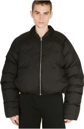 Entire studios Gewatteerde Kussen Bomberjack - Heren - Gewatteerde jassen - Zwart - 2XL - Polyester - Jassen