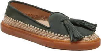 Fratelli Rossetti Brera Sport - Dames - Loafers - Groen - 42 EU - Schoenen