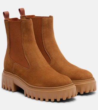 Hogan Hogan H700 suede Chelsea boots