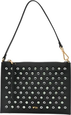 N&deg;21 Grote Clutch Tas - Dames - Schoudertassen - Zwart - ONE Size - Tassen
