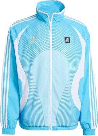 adidas x NTS Radio Allover Print SST Track Jacket Asia Sizing Sky Blue JI5143