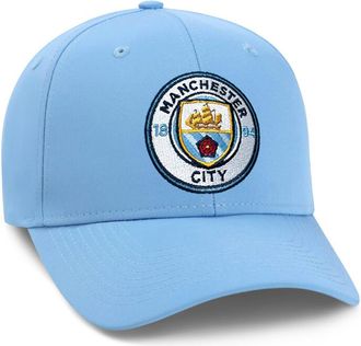Fan Ink Manchester City Adjustable Snapback Hat, Licnesed M. City Dad Cap. Blue, Blue, One size