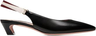 Bally Sylt Nappa leather pumps - women - Calf Leather/Calf Leather/Lamb Skin - 40 - Black