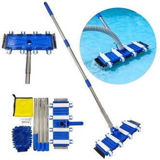 OEM Cabezal De Aspiraci&oacute;n Para Piscinas Con P&eacute;rtigas Con Ruedas, Juego De Accesorios De Alta Resistencia Para Piscinas Enterradas Y Elevadas -crezuo