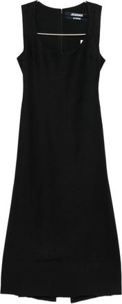 Jacquemus Womens La Robe Tablier Long Dress