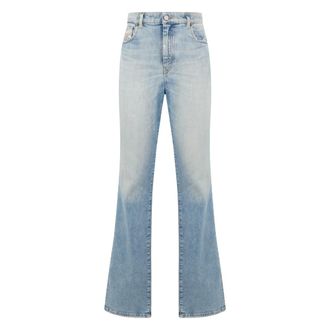 Diesel Flared Jeans, female, Blue, Size: W29 2003 D-Escription Jeans
