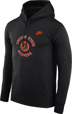 Nike Oregon State Nike Mens College Dri-FIT Pullover Hoodie in Black | M41563P400ORST-BLK