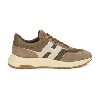 Hogan Hyperlight Sneakers - Heren - Schoenen - Beige - Maat: 42 1/2 EU Su&egrave;de