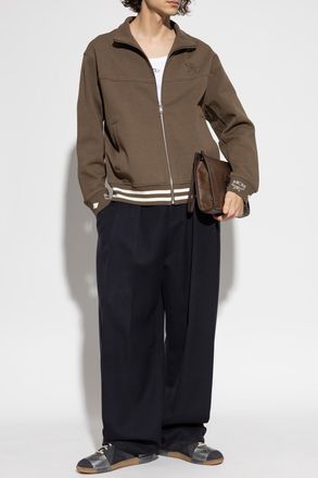 MCM Sweatshirt With Logo, Mens, Brown