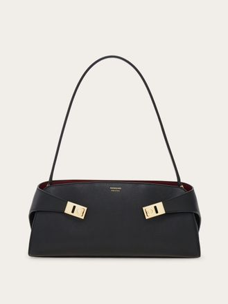 Ferragamo Women East-West Hug shoulder bag Black
