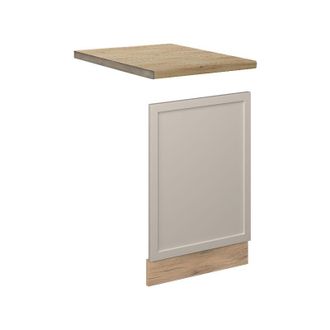 Vicco Panel Frontal Fame-line, Grisbeige, 45 Cm, Et Roble Vicco