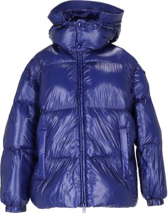 Diesel W-Rolfys-Wrd-Bkcp High-Collar Quilted Down Jacket