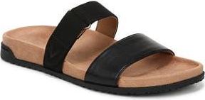 Vionic Elaine Slide Sandal in Black at Nordstrom Rack, Size 7.5
