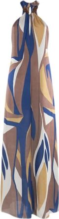 Nenette 41Bb Maxi Jurk - Dames - Maxi kleedjes - Veelkleurig - M - Kleedjes