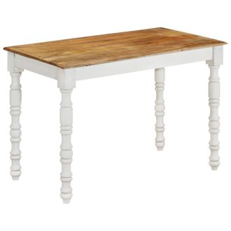 vidaXL Mesa De Comedor Madera Maciza De Mango 110x60x76 Cm Vidaxl