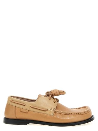 Loewe Womens Campo Boat Shoe