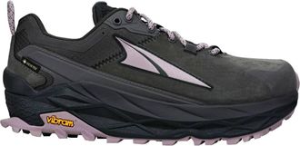Altra Womens Olympus 5 Hike Low Gore-Tex Hiking Shoes In Gray/black