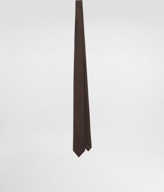 Dolce & Gabbana Silk Twill Tie - Man Ties And Pocket Squares Brown Onesize