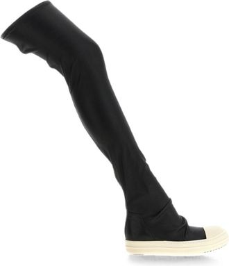 Rick Owens Leren laarzen van Rick Owens
