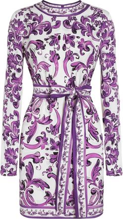 Dolce & Gabbana Short Printed Dress