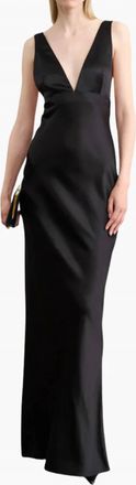 Nili Lotan Bionca Silk Dress In Black