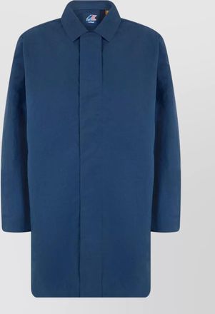 K-Way technical fabric long coat