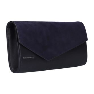 Peter Kaiser Clutch 69043 - Dames - Tassen - Blauw - Maat: ONE Size Leer