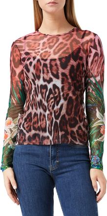 Desigual Womens Ts_jungla T Shirt, Multicolour (Tutti Fruti 9019), XS UK