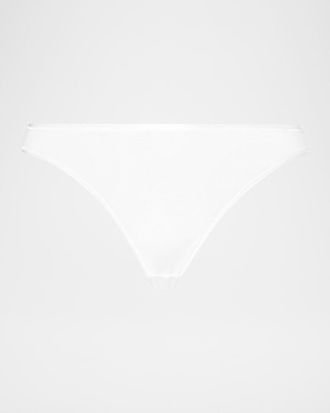 Hanro Seamless High-Cut Cotton Briefs