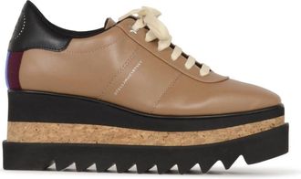 Stella McCartney Sneakelyse Alter Sporty Mat - Dames - Sneakers - Bruin - 34 1/2 EU - Polyester - Schoenen